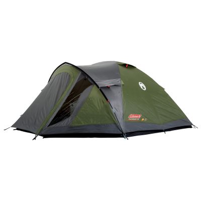 Coleman Darwin 4 Plus 4-Personen-Kuppelzelt/Iglu (grün)