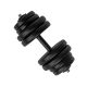 5. VIRTUFIT VERSTELLBARE HANTEL - VINYL - 15 KG