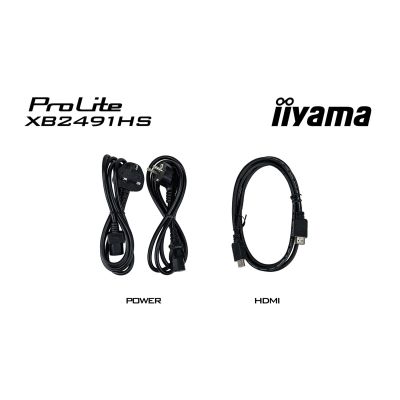 15. iiyama ProLite XB2491HS-B1 Computermonitor 60,5 cm (23,8") 1920 x 1080 px Full HD LCD Schwarz