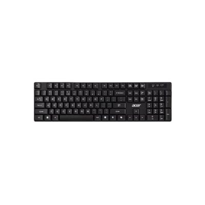 4. Acer GP.ACC11.03M Tastatur und Maus inklusive, kabellos, für Zuhause/Büro, Schwarz/Grau
