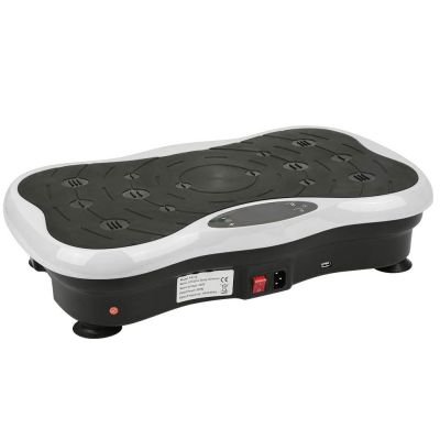 2. Extralink Moonwalk Spin Move Vibrationsplattform für Fitnessübungen 200W weiß