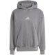 2. adidas ALL SZN Fleece-Hoodie für Herren, gewaschen, grau, JL6539