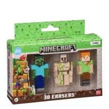 MINECRAFT 3D-RADIERER - 3ER-PACK VER.C