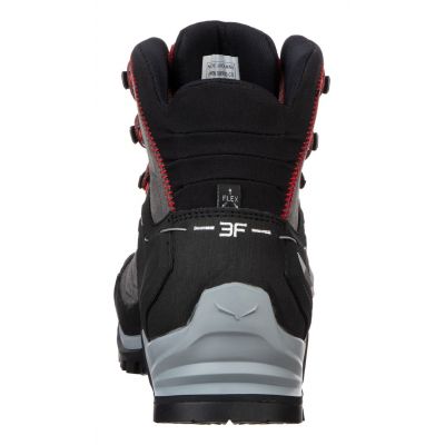 4. Salewa MTN Trainer Mid GTX Herren Erwachsene Dunkelgrau, Grau, Rot