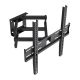 5. MACLEAN TV-WANDHALTERUNG 32-70'' max. VESA 400x400, 32-70", bis zu 40 kg, schwarz, Neigungsverstellung +12°~-12°