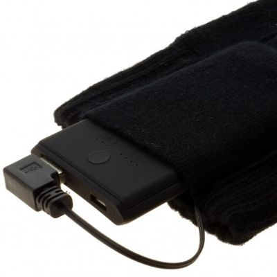 9. Glovii GQ2L beheizte Socken (41, 42, 43, 44, 45, 46, L; schwarz)