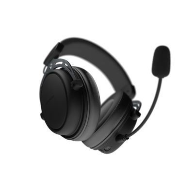 10. GENESIS Toron 706 Kabelgebundenes & kabelloses Gaming-Headset mit Bügel, USB Typ-C, Bluetooth, Schwarz