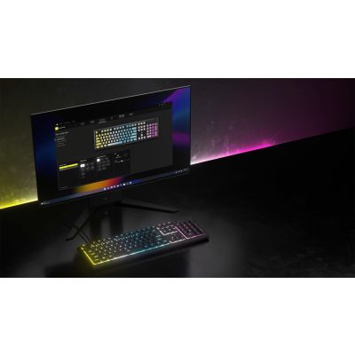 6. CORSAIR K55 CORE Juoda RGB LED Gaming-Tastatur