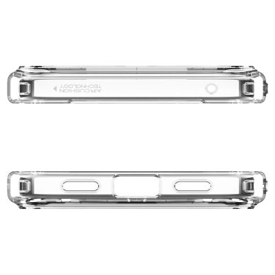 6. Spigen Ultra Hybrid Mag MagSafe Case für Google Pixel 10 / 10 Pro - Klar und Weiß