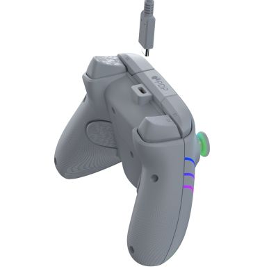 8. PDP Afterglow Wave Gray USB-Gamepad (Analog/Digital) für PC, Xbox One, Xbox Series S und Xbox Series X