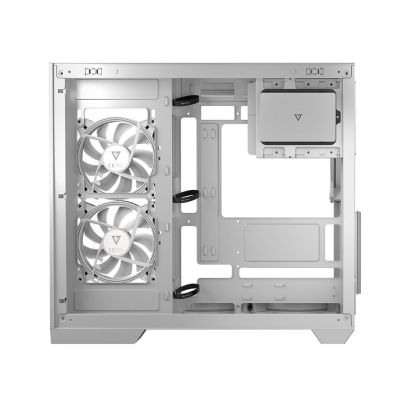 15. MODECOM VOLCNO PANORAMA APEX ARGB 5F MIDI WEISSES GEHÄUSE