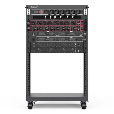 2. Digitus Universal-Geräteschrank, 19 Zoll mit Rollen, 16 HE