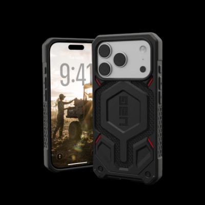 UAG Monarch Pro MagSafe Hülle für iPhone 17 Pro - Schwarz