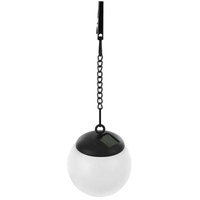 26. Solarlampe, Kugelhalterung aus Kunststoff mit Clip, 10 x 30 cm