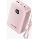 Vention Powerbank 20000mAh 2 x USB-C 1 x USB-A mit Display 22,5W pink