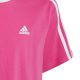 9. adidas Essentials 3-Streifen Baumwolle Loose Fit Boyfriend Tee Jr IC3639