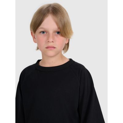 12. Einfarbiges Oversize-T-Shirt für Jungen 4F 4FJWAW25TTSHM2411-20S
