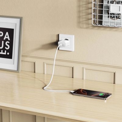 11. Tech-Protect NC20W PD20W USB-C Wandladegerät mit USB-C Kabel - weiß