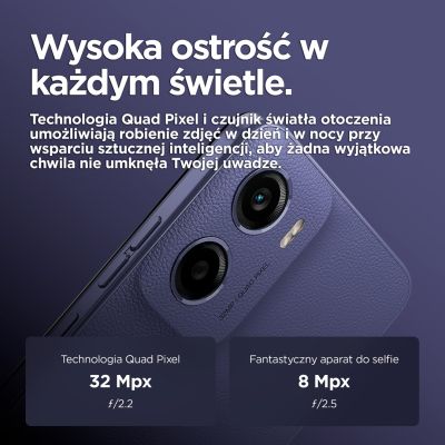 11. Motorola Moto E15 2/64 GB Fresh Lavender Smartphone