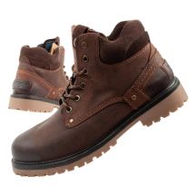Wrangler Yuma Herrenstiefel Chelsea Boots Elegantes Leder Dunkelbraun