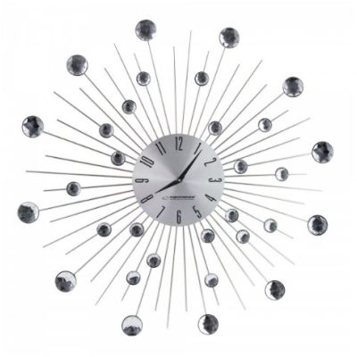 6. Esperanza Boston EHC002 Wanduhr (silber)