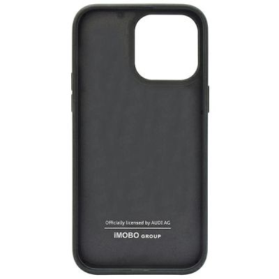 6. Audi Carbon Fiber Stripe iPhone 14 Pro Max 6,7" schwarz/schwarz Hardcase AUS-TPUPCIP14PM-R8/D1-BK