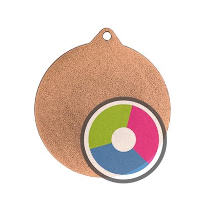 3. Medaille mit Luxor-Jet-Druck