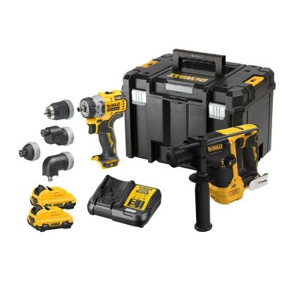 2. DeWALT DCK2101L2T-QW Akkuschrauber/Schlagschrauber, Schwarz, Gelb