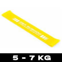 Power Band MINI - Trainingsband für Mobilitätsübungen GELB 5-7 kg