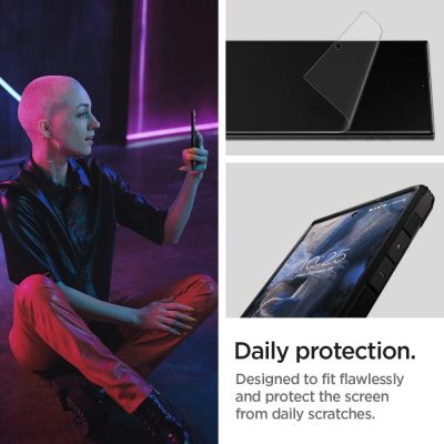 5. Spigen Neo Flex Hydrogelfolie für Samsung Galaxy S23 Ultra - 2 Stk.