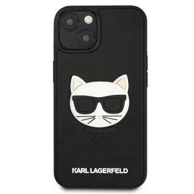 3. Karl Lagerfeld 3D Rubber Choupette Case für iPhone 13 mini - Schwarz