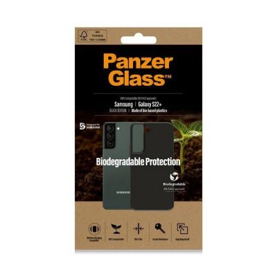 2. PanzerGlass Biologisch abbaubare Hülle für Samsung Galaxy S22+ – Schwarz