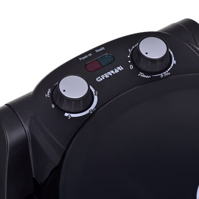 8. G3Ferrari G1003210 Plus evo schwarzer 2-Stein-Pizzaofen