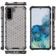 12. Wabenhülle Panzerhülle mit Gelrahmen für Samsung Galaxy S22+ (S22 Plus) transparent