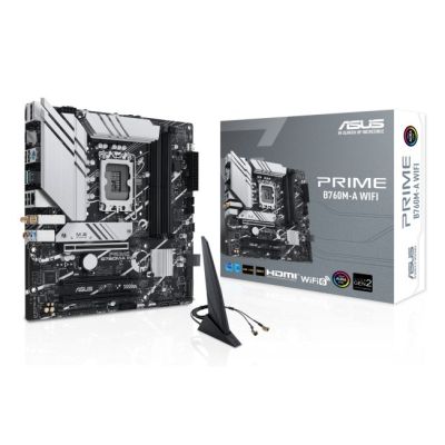 4. ASUS PRIME B760M-A WIFI Intel B760 LGA 1700 Micro-ATX
