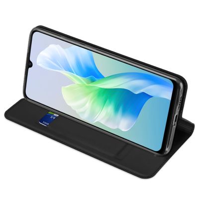 6. Dux Ducis Skin Pro Holster Abdeckklappe Vivo V23e schwarz