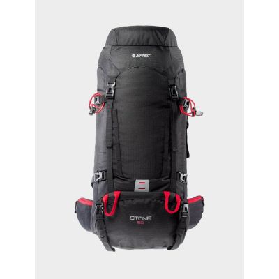11. HI-TEC STONE 50 SCHWARZ/ROT Wanderrucksack
