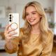 4. Tech-Protect MagFlex Hülle für Samsung Galaxy S26+ - Transparent Gold