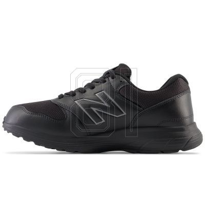 4. New Balance 550 Herren Sport Sneakers Leder Trainingsschuhe Schwarz (MW550BK4)