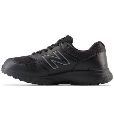4. New Balance 550 Herren Sport Sneakers Leder Trainingsschuhe Schwarz (MW550BK4)