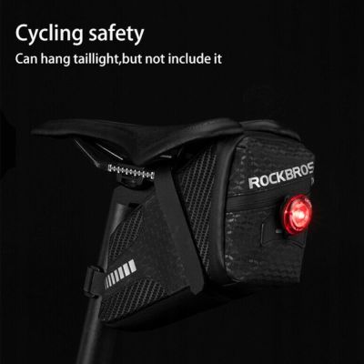 5. Rockbros C29-BK wasserdichte Fahrradtasche unter dem Sattel – schwarz