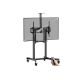 12. Equip Bodenständerhalter 55-100"/1TFT 120kg 1Regal Massiv Einzelhandel (650633)