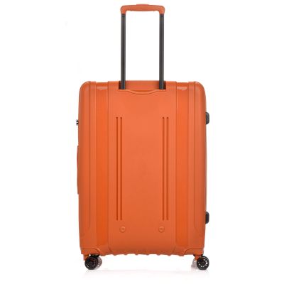30. SwissBags Tourist Großer Koffer 77cm Orange