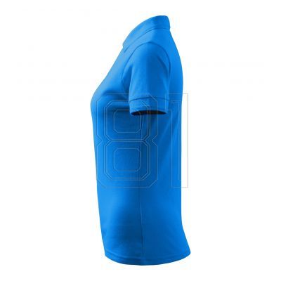 4. Damen-Piqué-Poloshirt (Schnorchelblau)