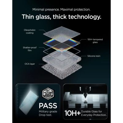7. Spigen ALM Glas.tR T Gehärtetes Glas für iPad 10,9" 2022 / 11" 2025
