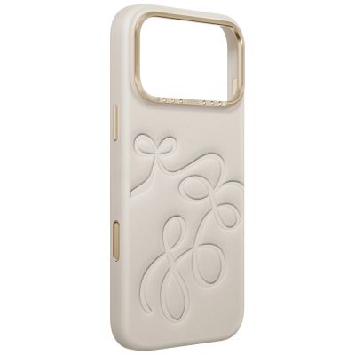 3. Uniq Coehl Cloude Magnetische Ladehülle für iPhone 18 Pro Max / 17 Pro Max – Beige