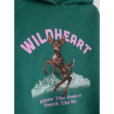 8. Lockerer Mädchen-Sweatshirt mit Kapuze 4F 4FJKAW26TSWSF3136-46S