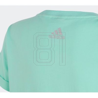 3. T-shirt adidas Dance Knotted Tee Jr. HR5817