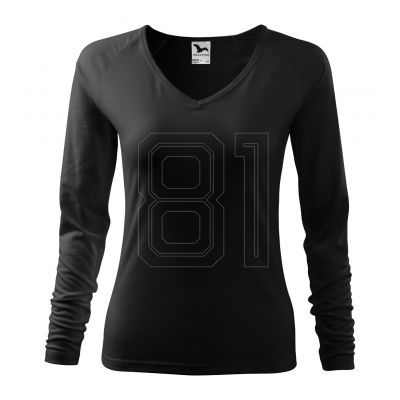 5. Malfini Elegance T-Shirt W MLI-12701 schwarz