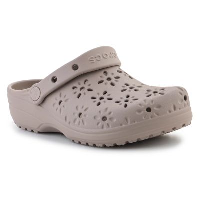 Crocs Classic Floral Cut Out Clog W 210927-214 Pantoletten